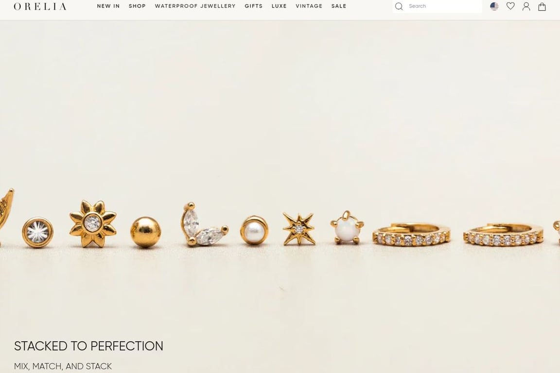 Orelia homepage
