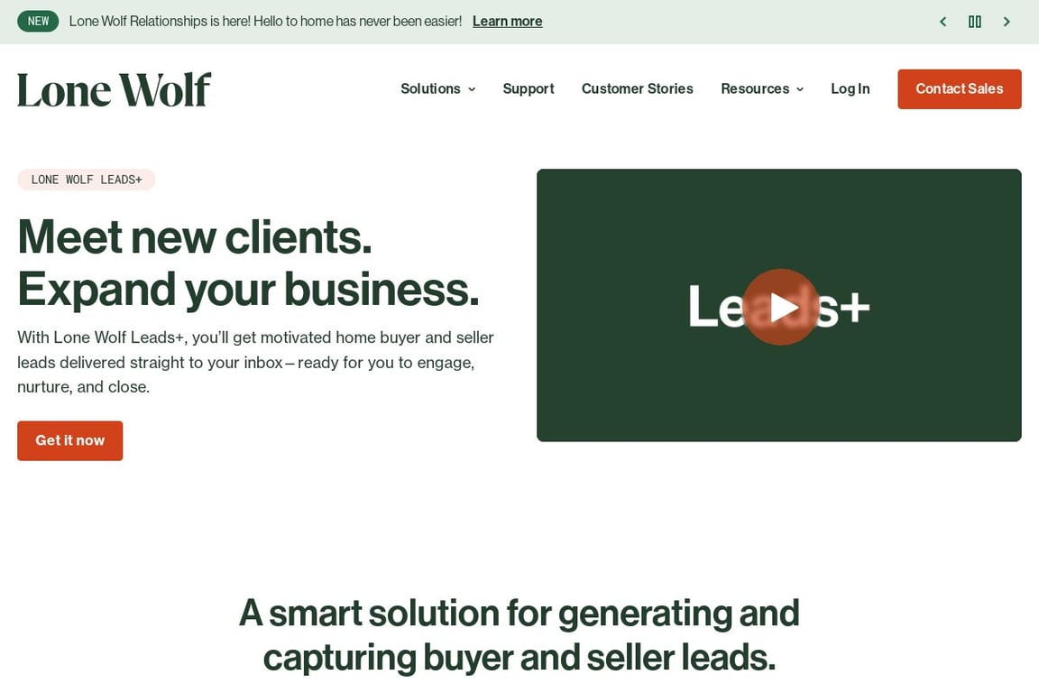 BoldLeads homepage