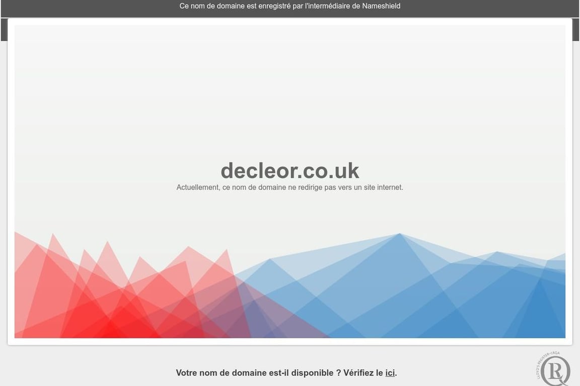 DECLEOR UK homepage