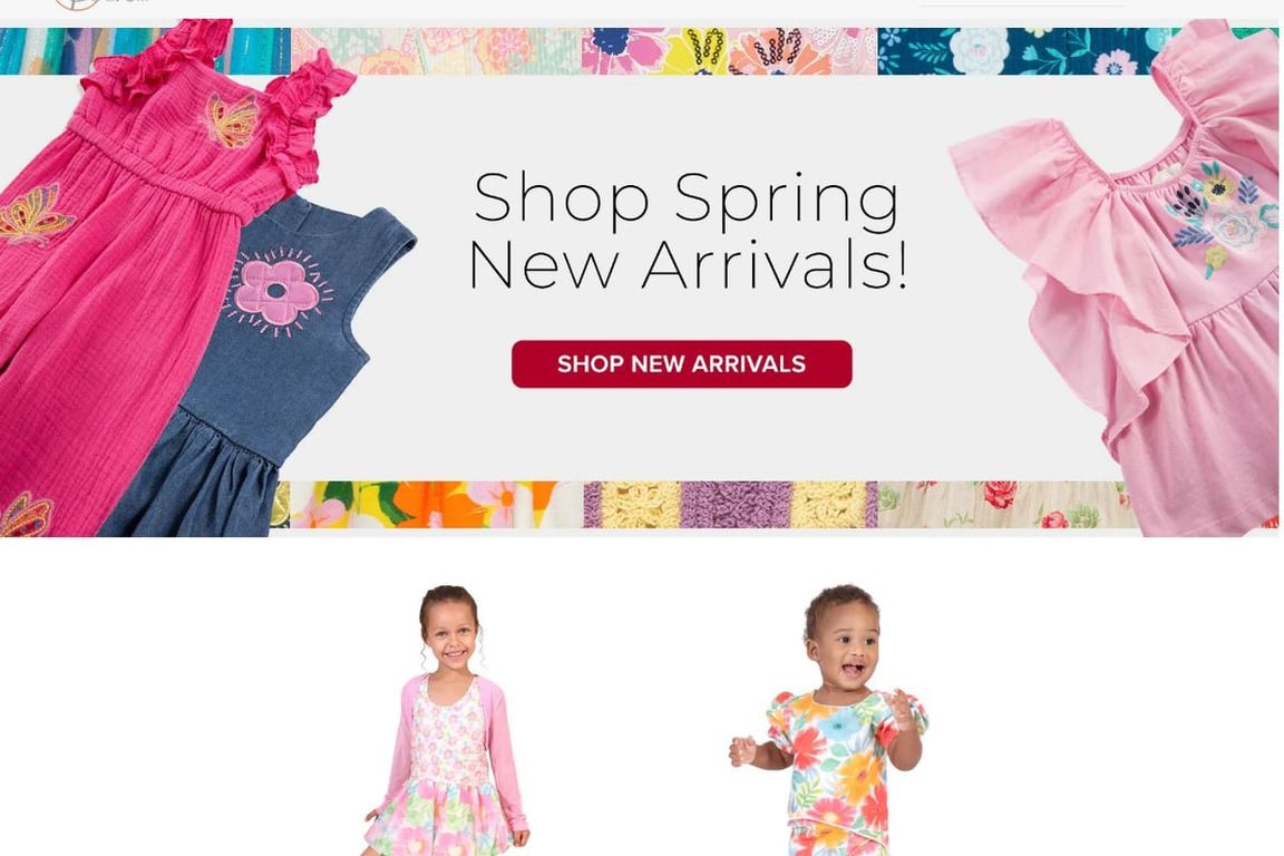 Peek Kids homepage