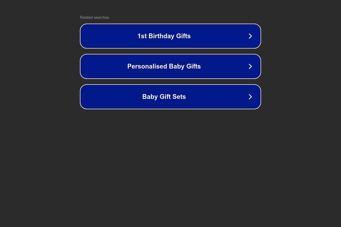 1st birthday gifts homepage