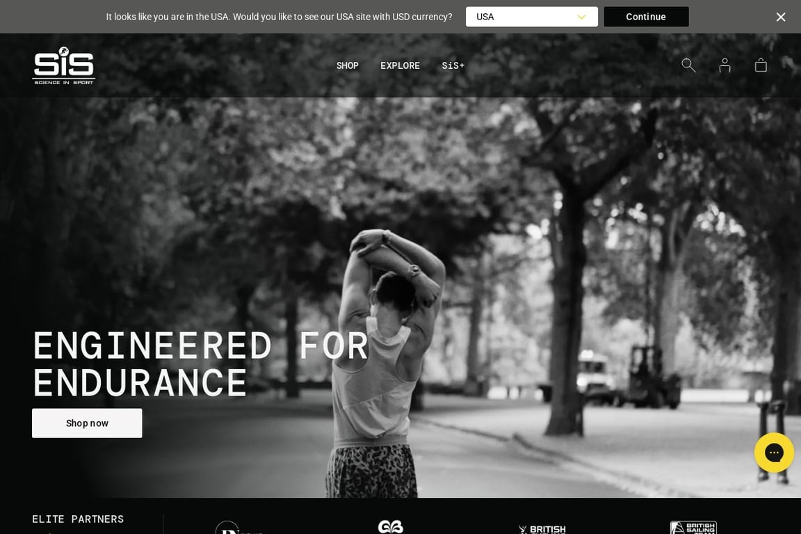 Science In Sport homepage