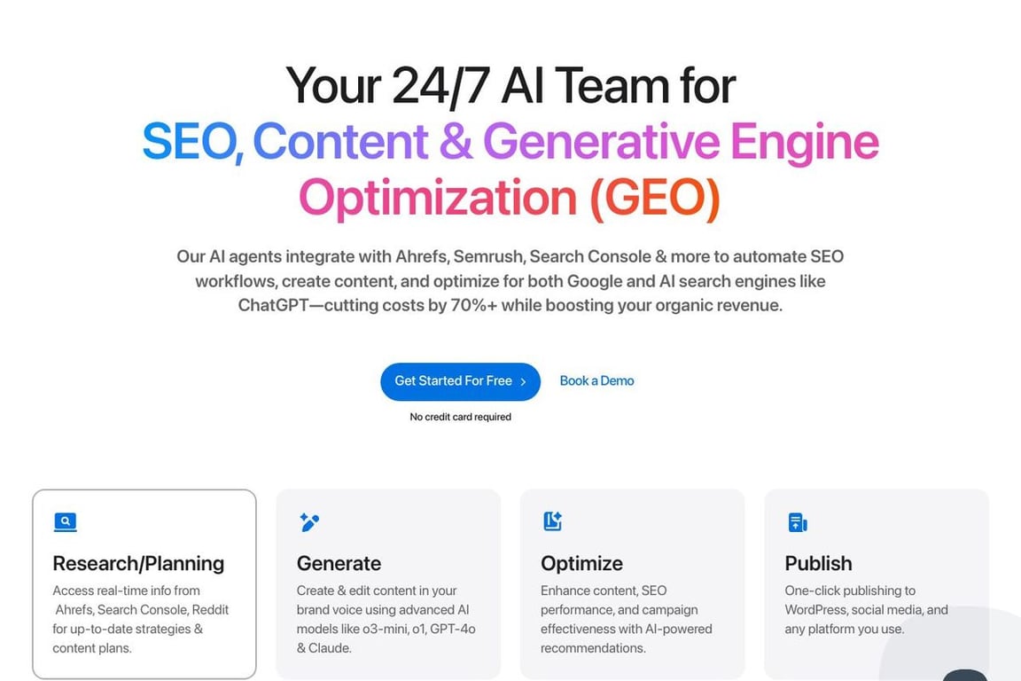 Writesonic homepage