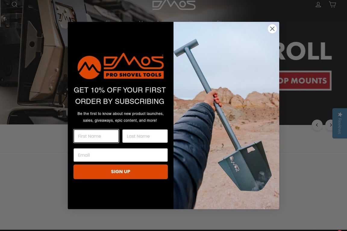 DMOS Collective homepage