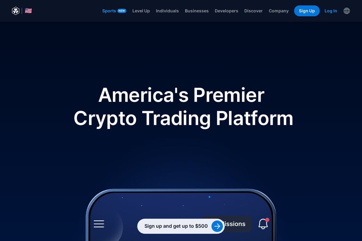 Crypto.com homepage