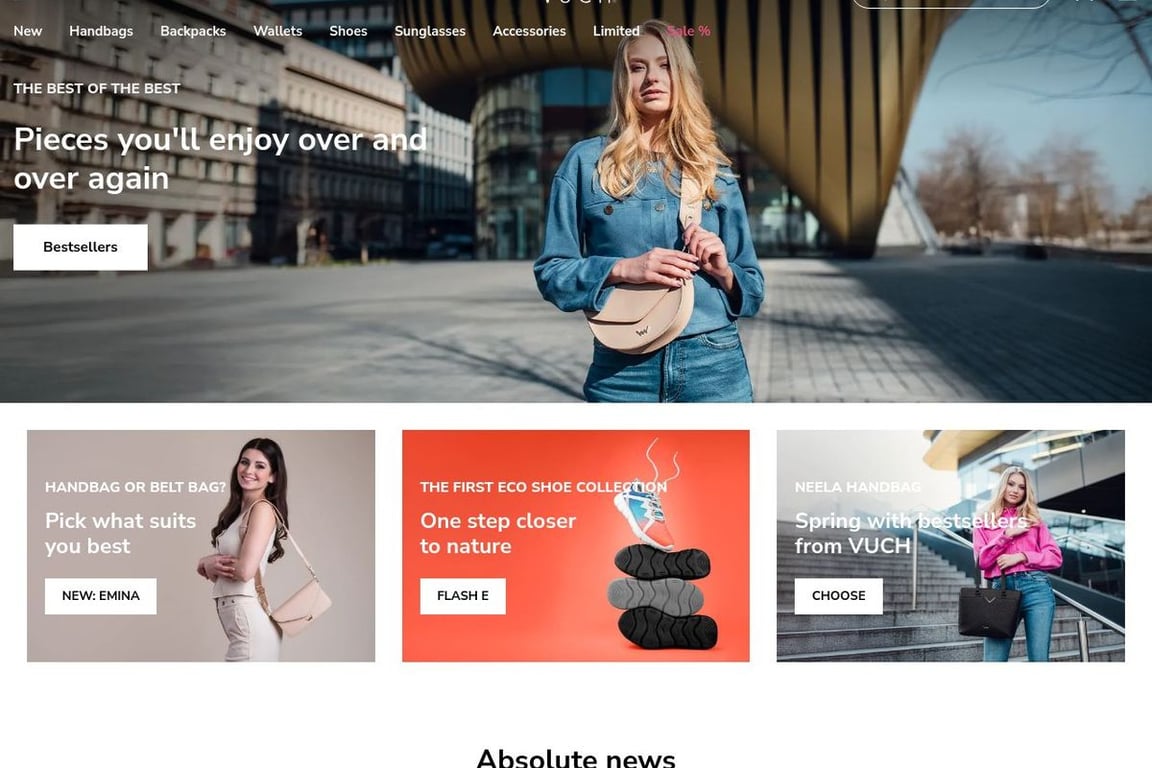 VUCH homepage