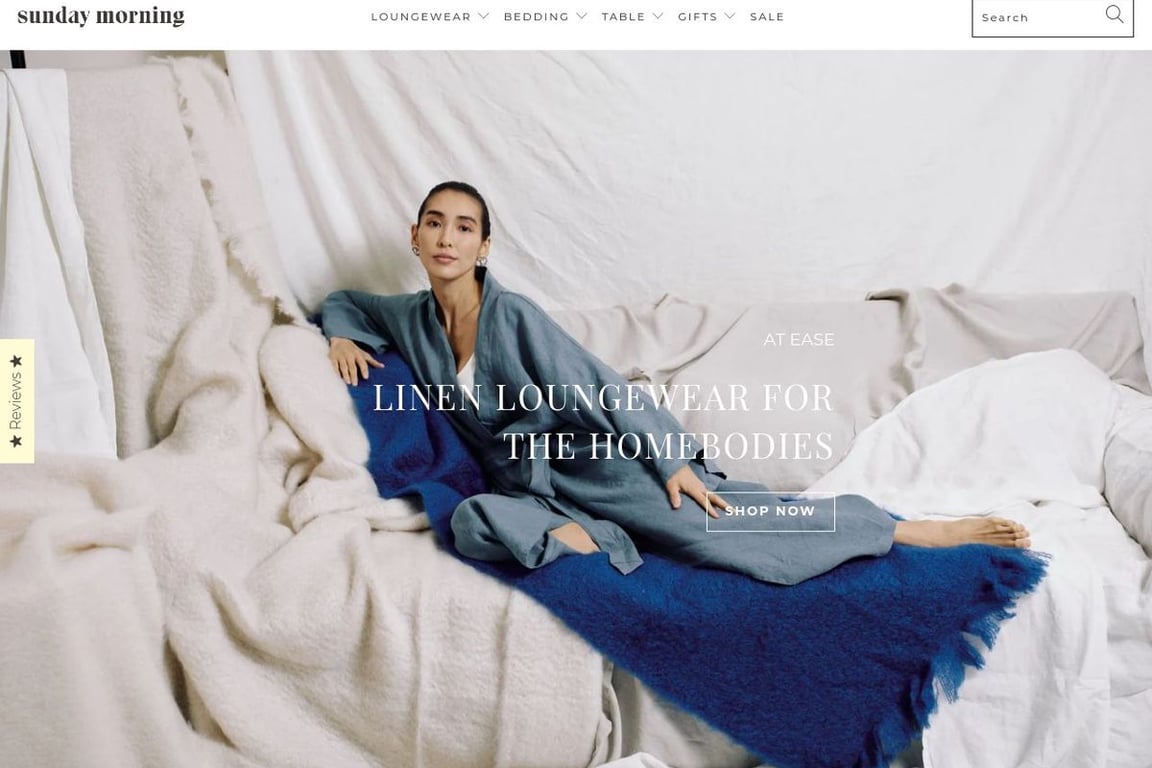 SUNDAY MORNING HOME homepage