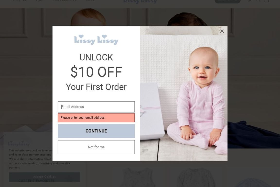 Kissy Kissy homepage