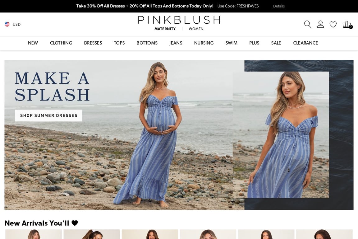 PINKBLUSH homepage