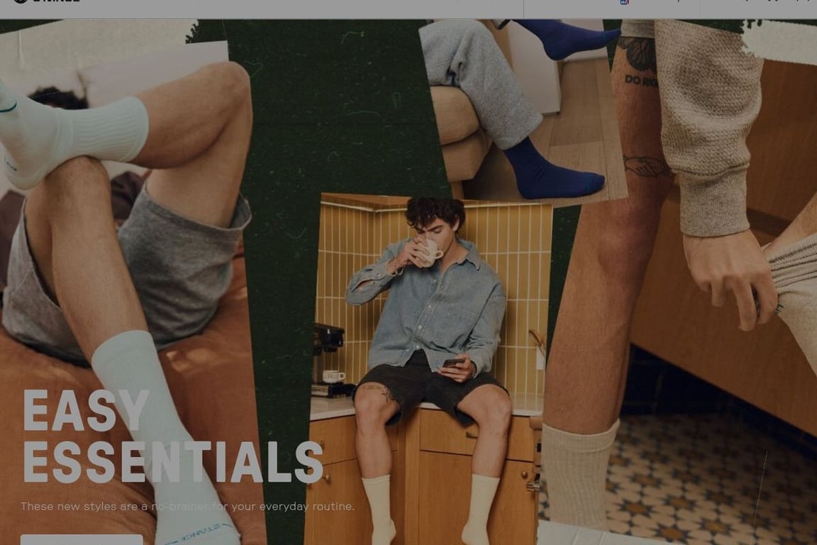 Stance homepage