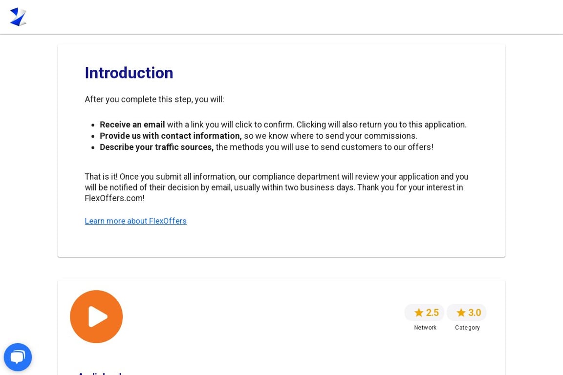 Audiobooks.com affiliate program signup page
