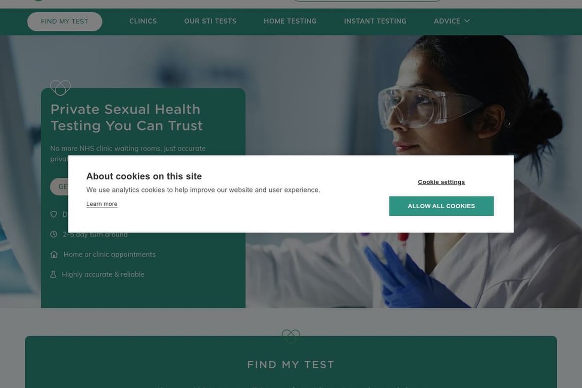 Your Sexual Health homepage