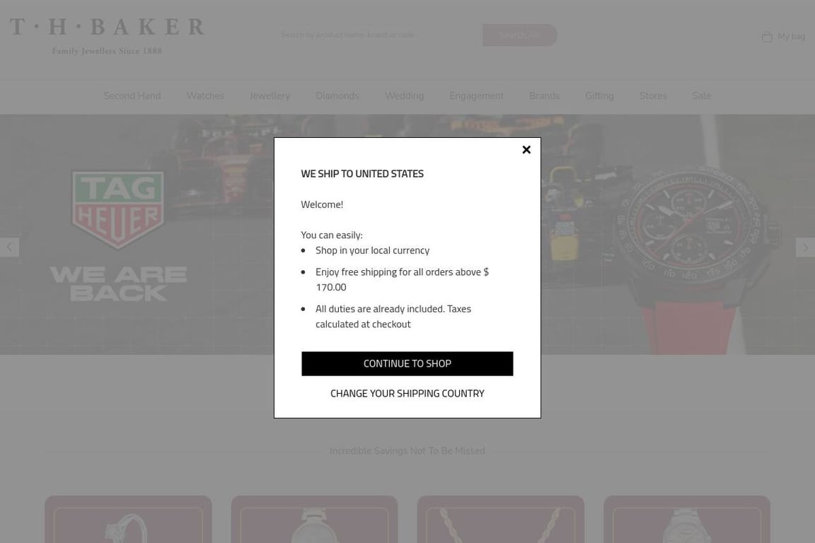 T. H. Baker UK homepage