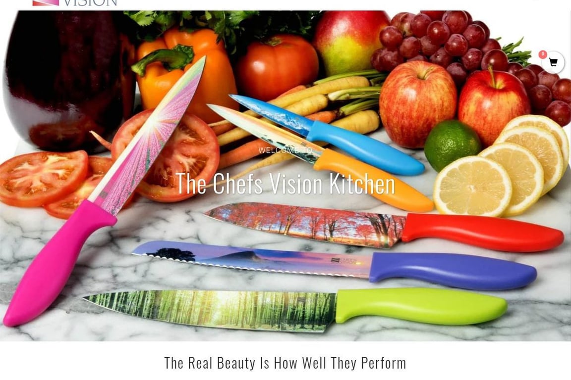 Chef’s Vision homepage