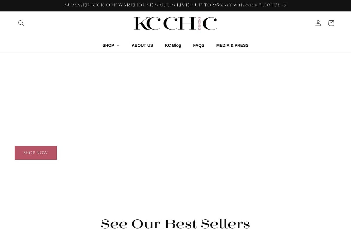 KC Chic Designs homepage