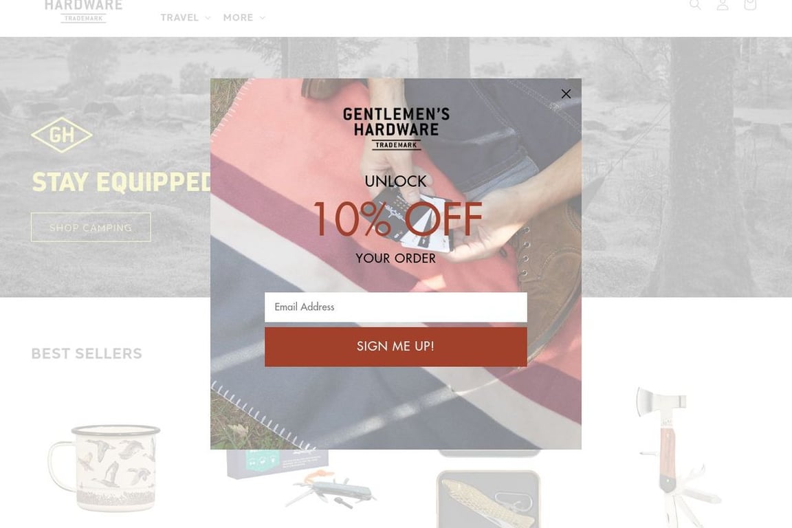 Gentlemen’s Hardware homepage