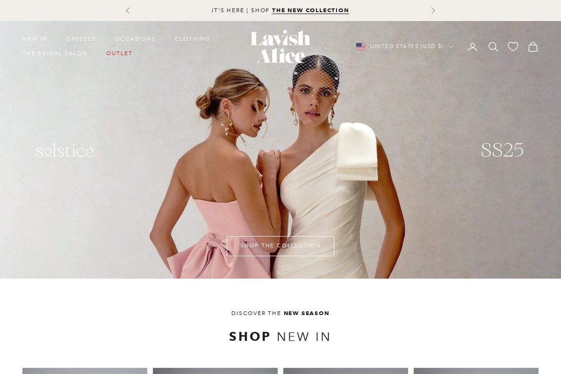 Lavish Alice homepage