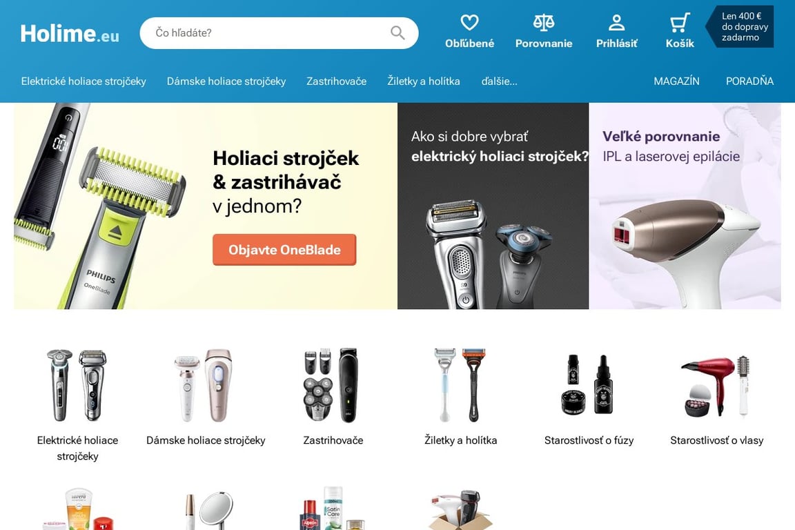 Holime homepage