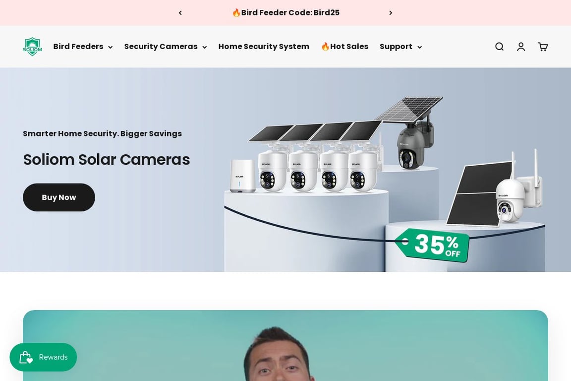 Soliom homepage