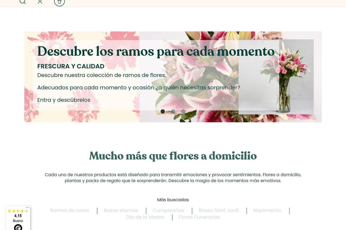 Flor Moments homepage