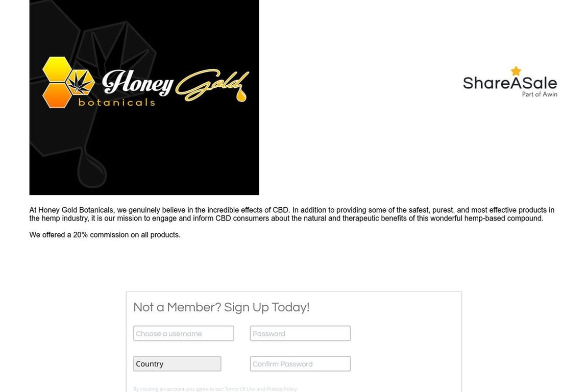 Honey Gold Botanicals Affiliate Program Everything You Need to Know (2024)