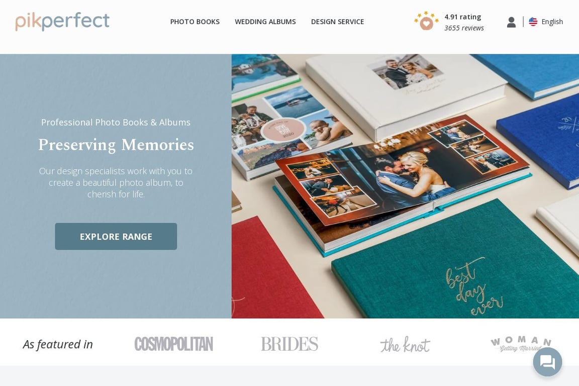 PikPerfect homepage