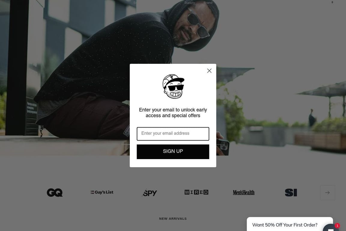 Tomahawk Shades (US) homepage