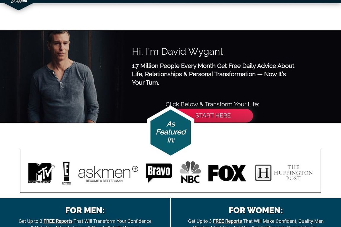 David Wygant homepage