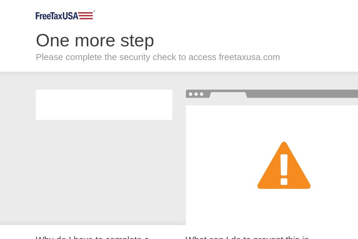 FreeTaxUSA homepage