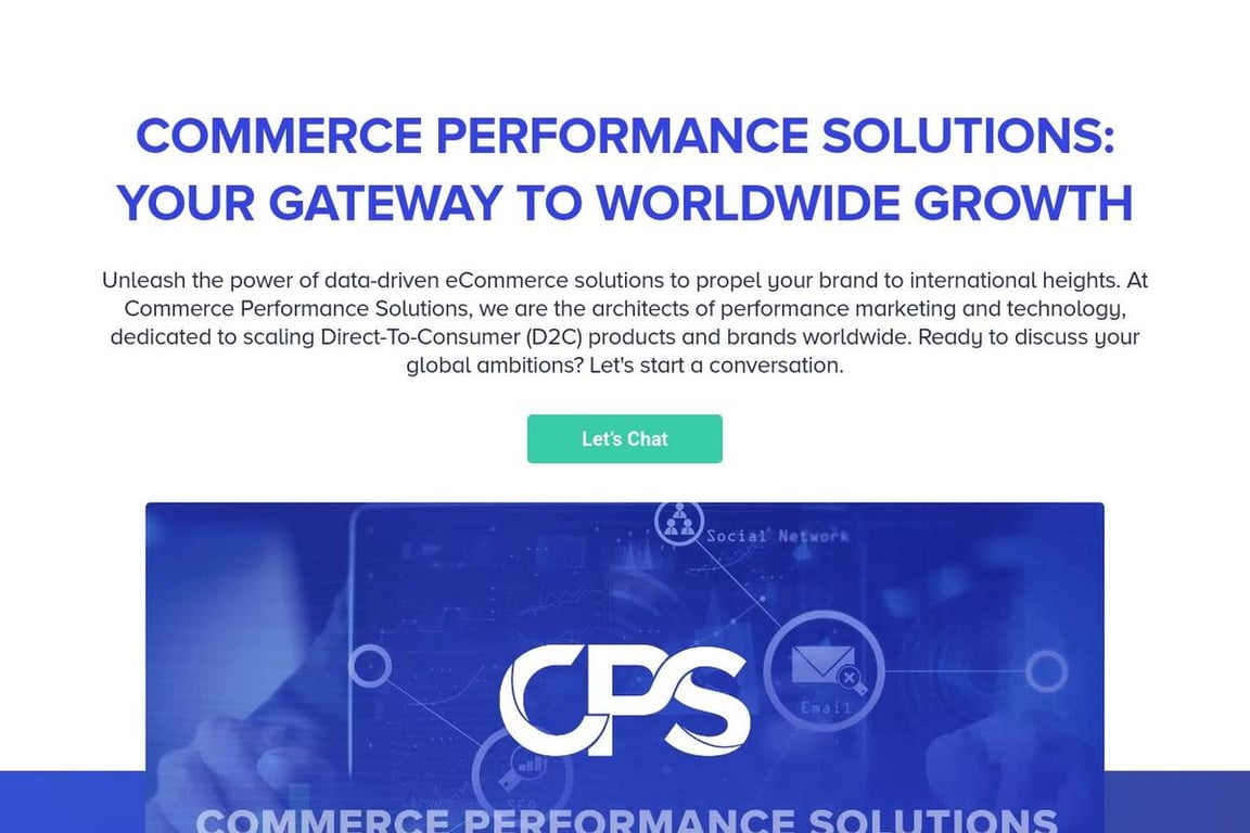 DFO Global homepage