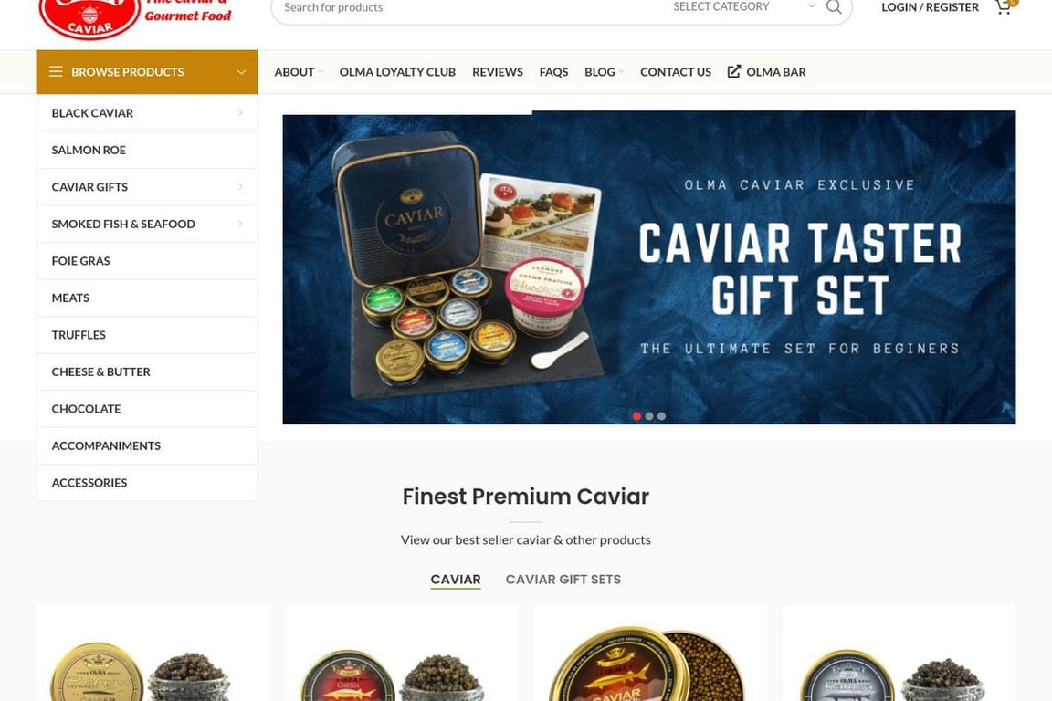 OLMA homepage