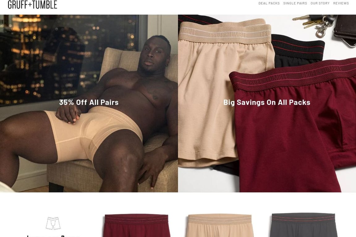 Gruff+Tumble homepage