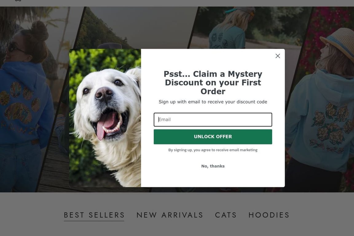 PAWZ Preferred homepage
