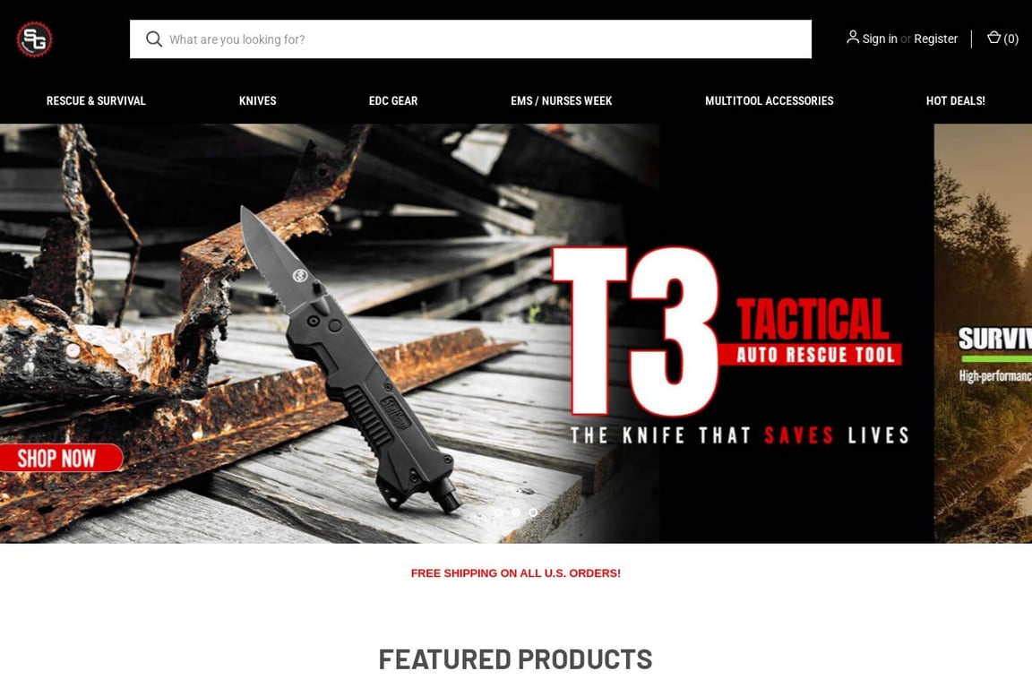 StatGear homepage