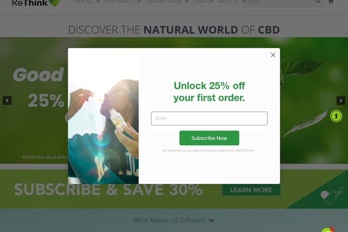 ReThink homepage