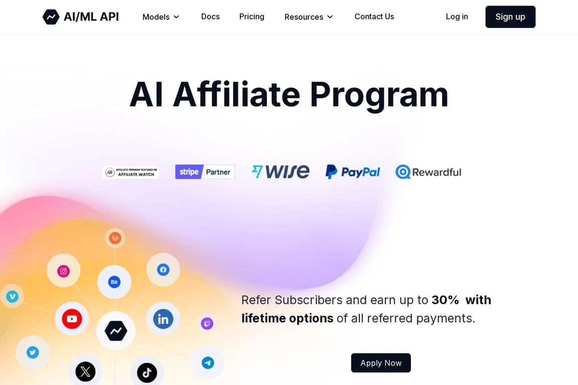 AI/ML API Affiliate Program: Commission & Program Details (2026)