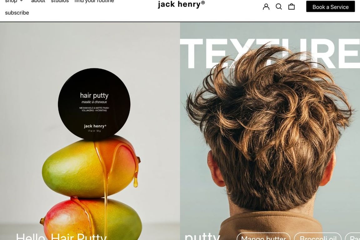 Jack Henry homepage