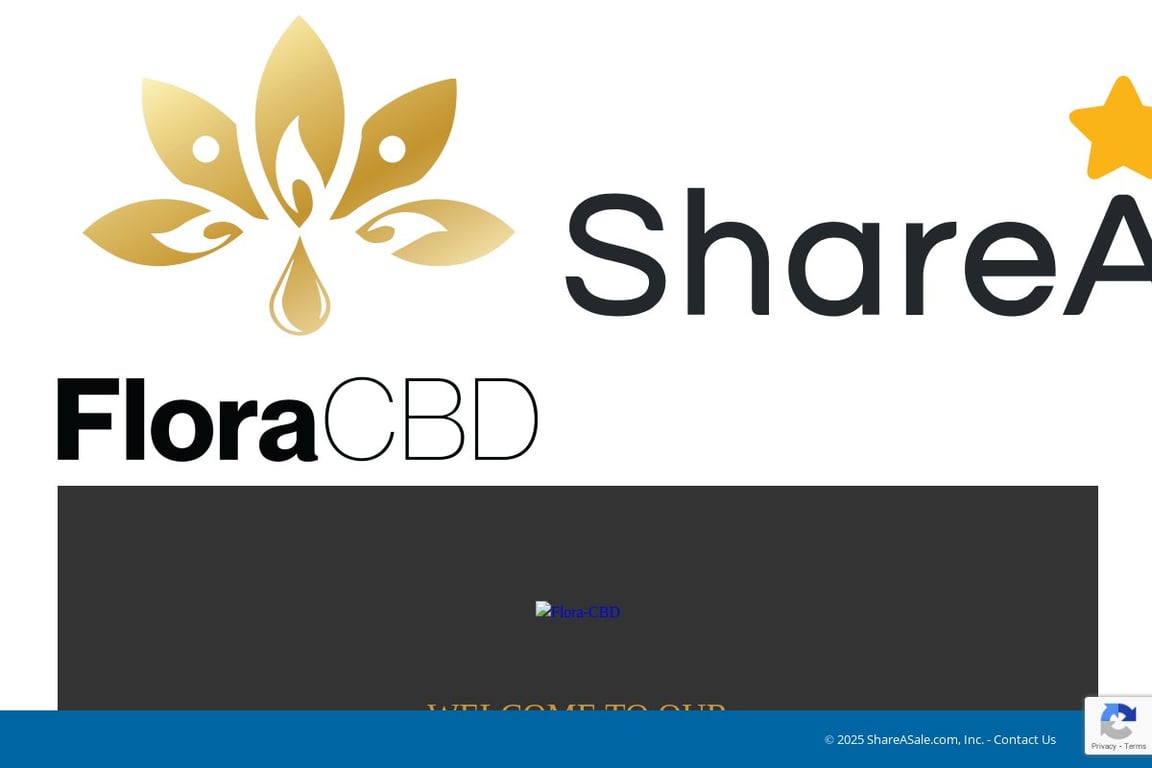 Flora CBD affiliate program signup page