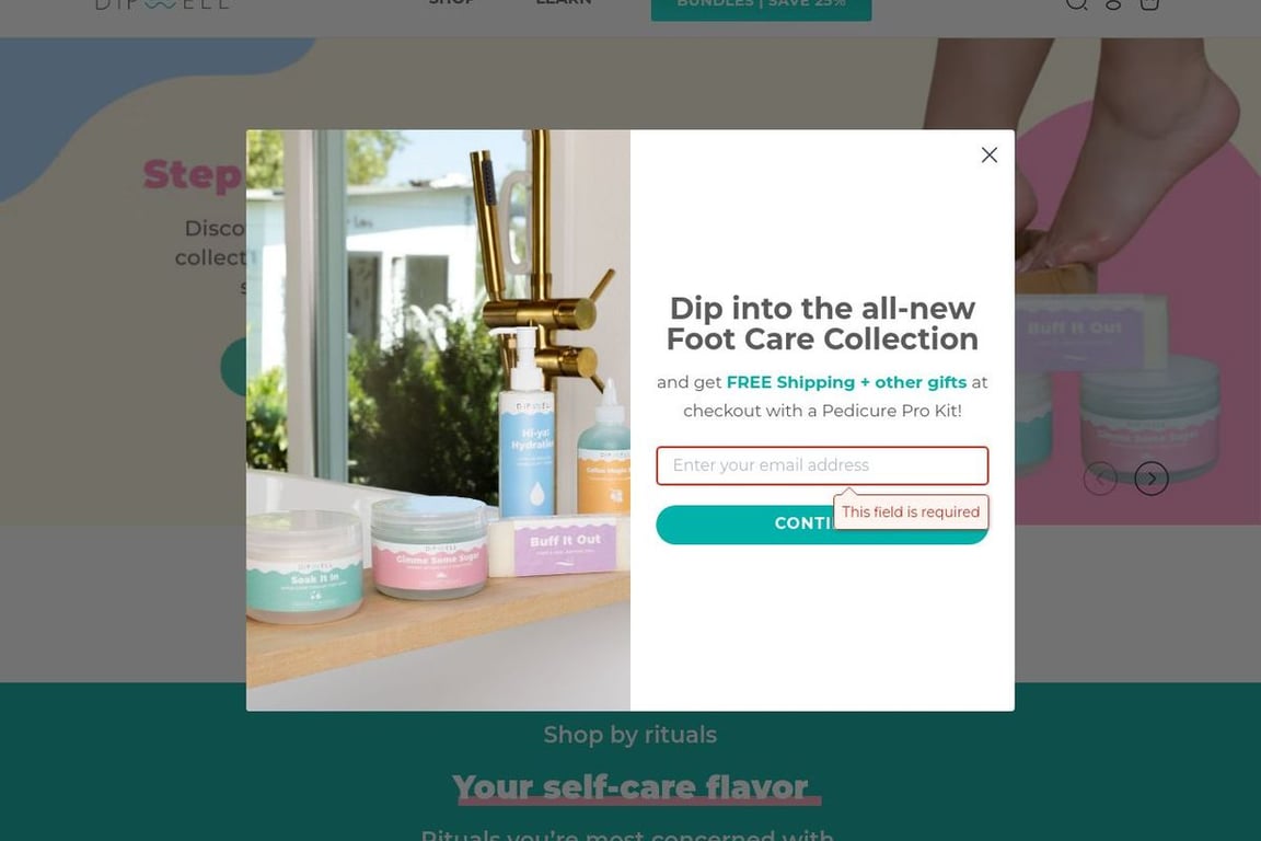 DipWell homepage