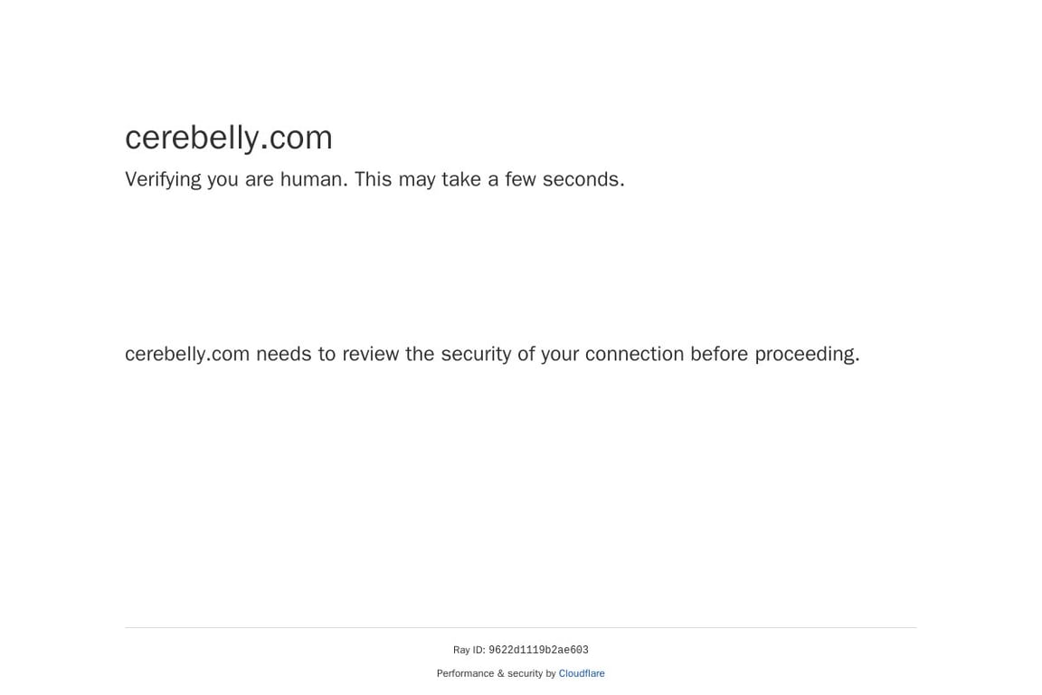 Cerebelly homepage