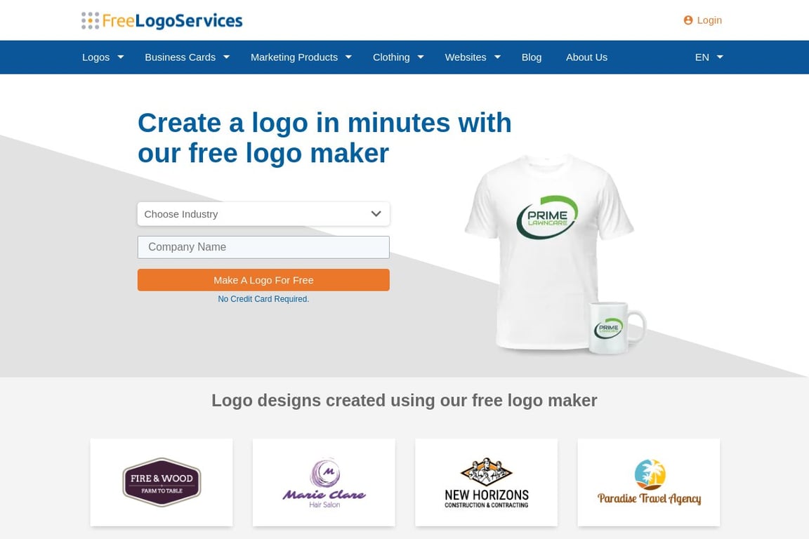 Free Logo Services Preferred homepage