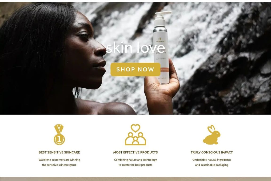 Waxelene, Inc. homepage