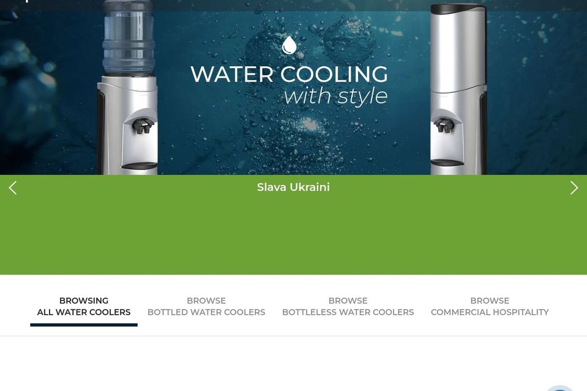 Aquaverve homepage