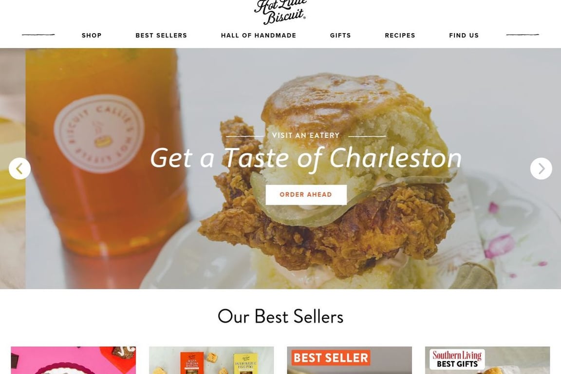 Callie’s Hot Little Biscuit homepage