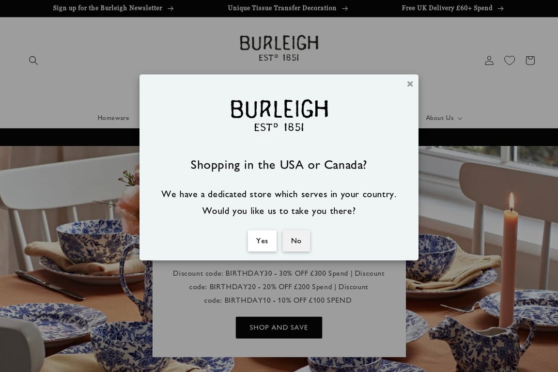 Burleigh homepage