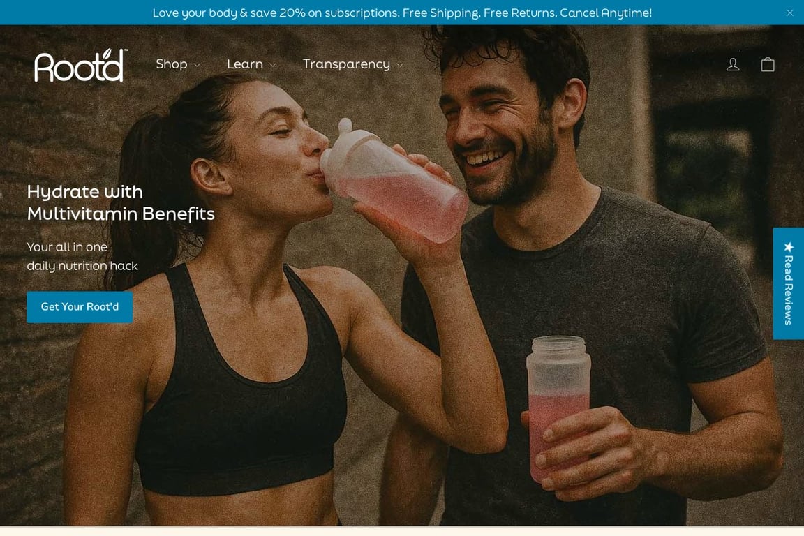 Root’d homepage