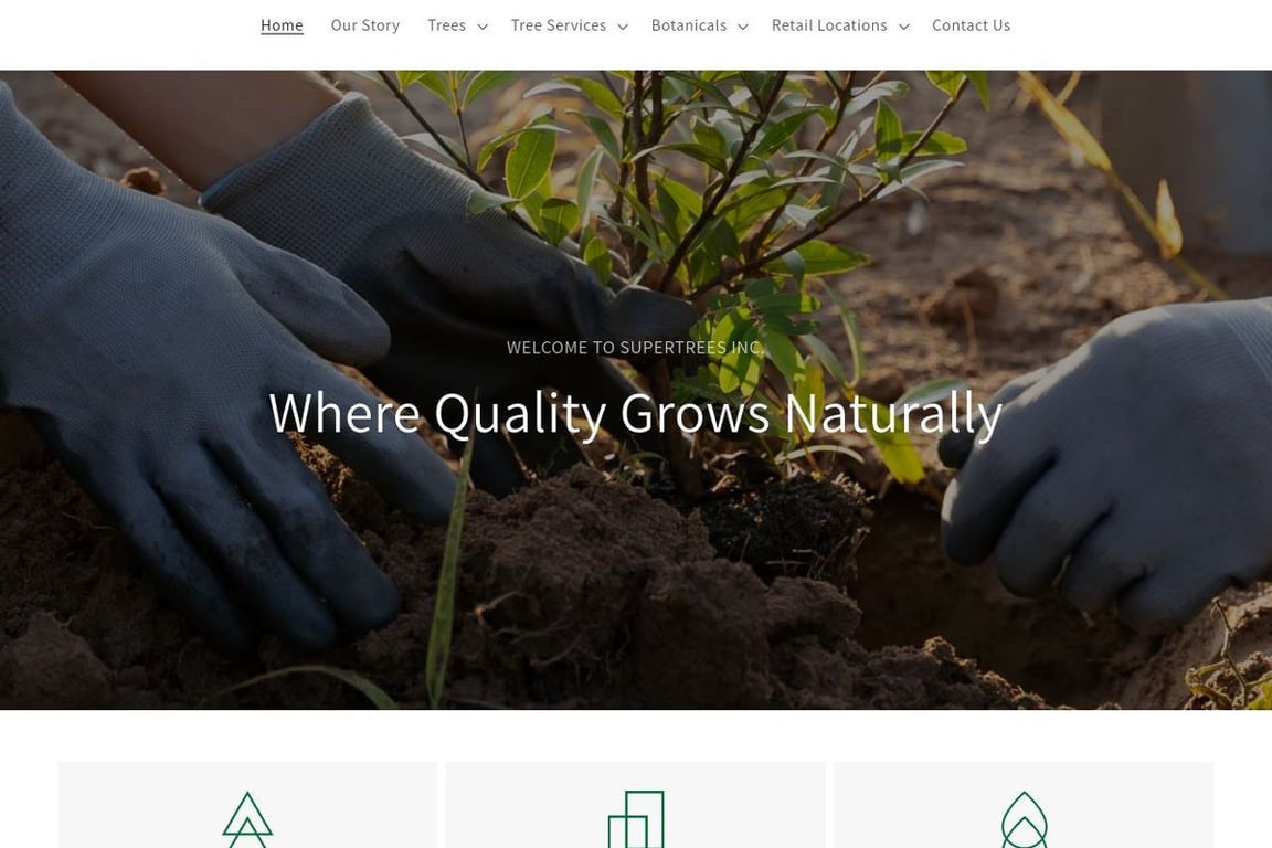 SuperTrees homepage