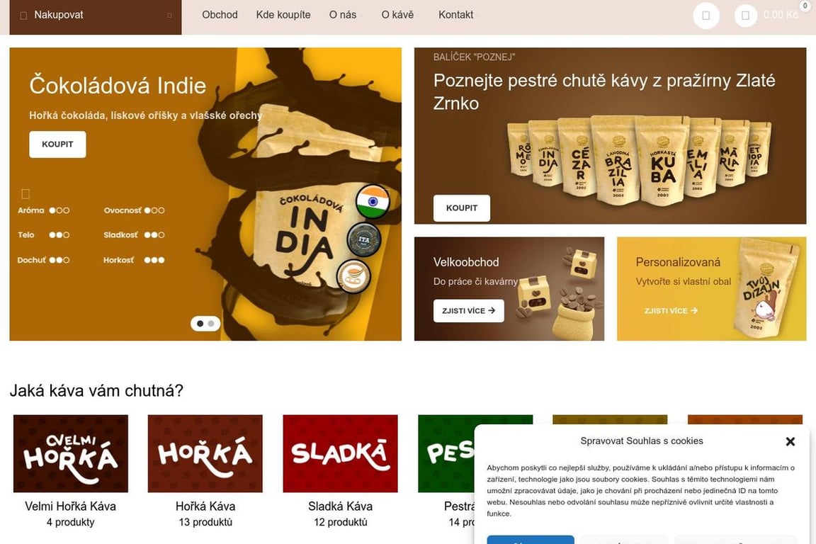 Zlatezrnko homepage