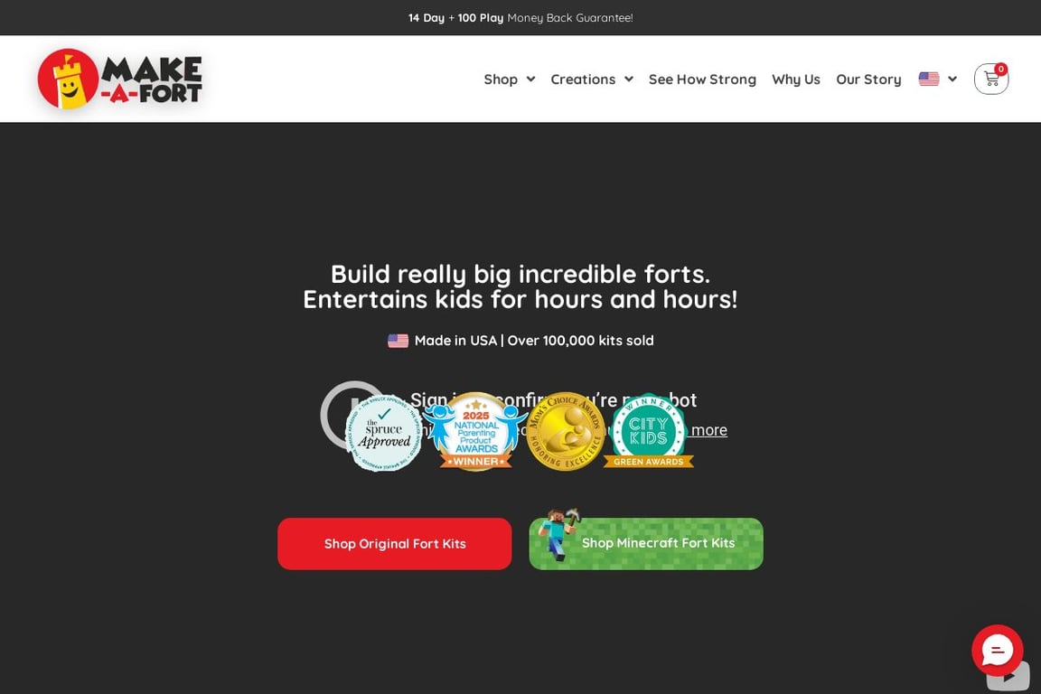 Make-A-Fort Affiliate Program: Commission & Program Details (2026)