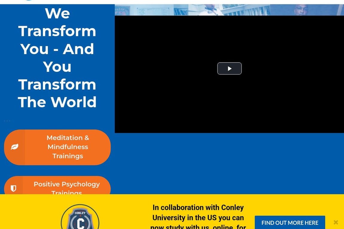 School of Positive Transformation homepage
